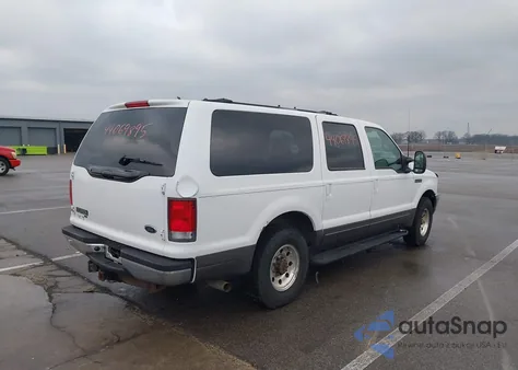 2001 Ford Excursion Xlt из США, поврежденный, VIN 1FMNU40S11EC89778